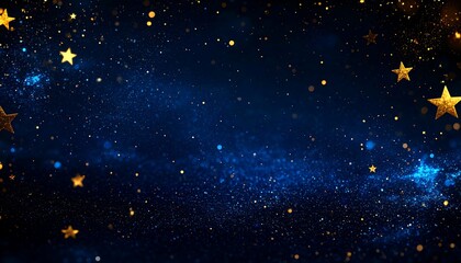 Deep space starry night background