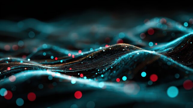 A vibrant mesh of light pulses and weaves together, evoking the complexity of neural activity.