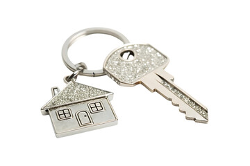 Key with a house on it