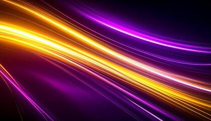 Abstract Light Trails Dynamic Energy Background.