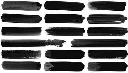 set of black ink cartridges