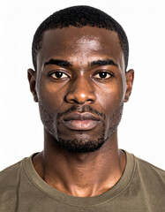 Obraz premium Man showing sadness and disappointment, isolated on white background