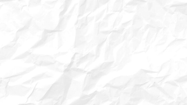 Background paper texture stop motion animation,Crumpled Paper Stop Motion,A seamless loop animation of a white wrinkled paper texture. Perfect for creative projects
