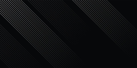 techno abstract background overlap layer on dark space with glowing white lines shape decoration. Modern graphic design element future style concept for banner,