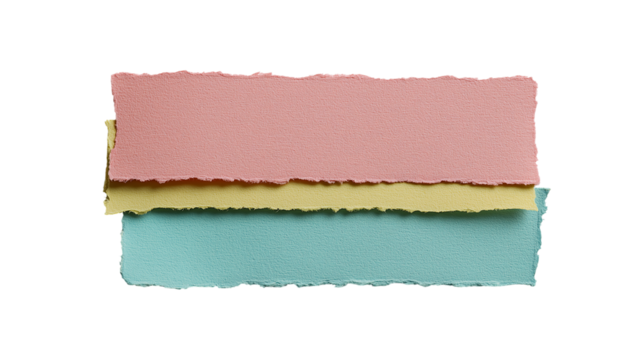 Stack of Colorful Paper