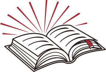 International Literacy Day education illustration. World literacy awareness and reading celebration design. Global literacy campaign artwork for education. Literacy day poster promoting reading