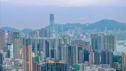 July 18 2025 Cheung Sha Wan Skyline with Waterfront Canopy