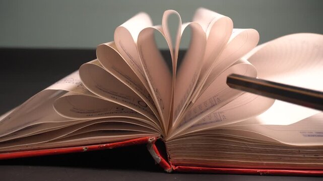 Unique decorative folded pages book art, handcrafted from real books. Perfect for gifts, home d&eacute;cor, and literary-themed interior design.