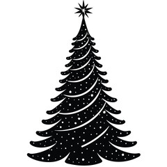 Animated Christmas Tree with Neon Glow, Glitter Particles, Minimalist Snowfall and 3D Geometric Holiday Lights.Animated Christmas Tree Loop,3D Modern Christmas Tree Animation,Glitter Neon Christmas .