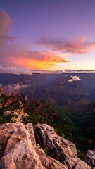 Fototapeta premium Grand Canyon sunset vista