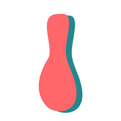 Graphic of the Letter number with Shadow Effect