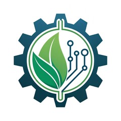 eco house icon Illustration