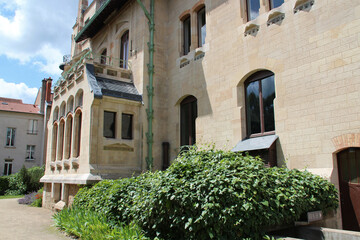 Fototapeta premium art nouveau house (majorelle villa) in nancy in lorraine in france 