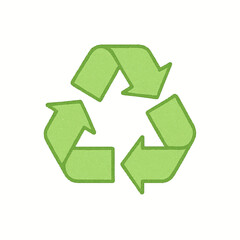 Green Recycle Symbol Eco Friendly Icon