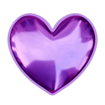 3D Heart Balloon Candy