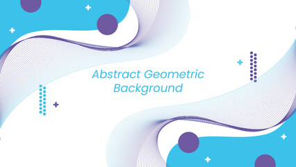 wave abstract background vector