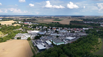 Obraz premium Gewerbegebiet Bad Nauheim