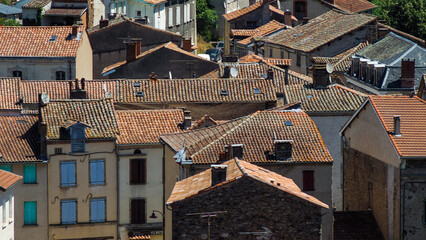 Village de Laguépie, dans le Tarn-et-Garonne