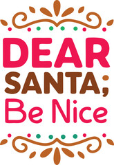 Decorative design element with pink text and brown floral flourish accents isolated