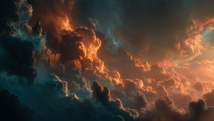 Dramatic sunset cloudscape (2)