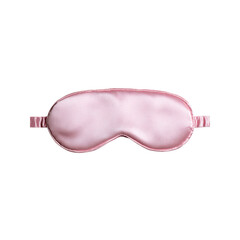 Luxurious Pink Silk Sleep Mask for Restful Sleep