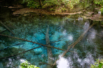 Blue Lake Kaminoko Ike Hokkaido Japan ブルーレイク 神の子池　北海道