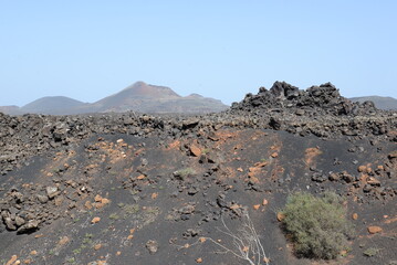 Vulkanlandschaft auf Lanzarote
