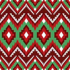 seamless pattern with geometric shapes, vector illustration