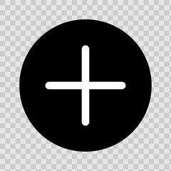 Add, new, plus icon symbol - create icons, more button in filled, thin line, outline and stroke style for apps and website. Colorful icon set, vector illustration	
