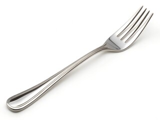 fork on white background