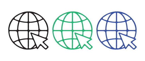 Global Search and Navigation Icons