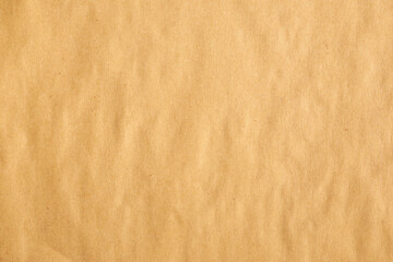 Brown crumpled paper macro texture