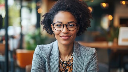 Businesswoman messaging a colleague on a professional networking platform.