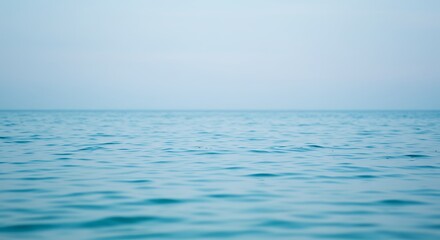 Obraz premium Ocean's Soft Embrace