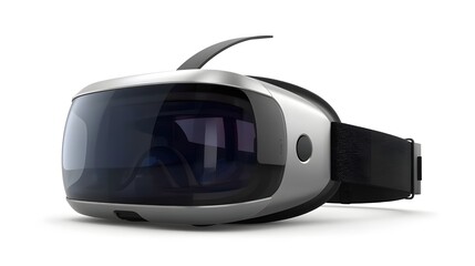 Fototapeta premium Futuristic Digital Sunglasses Isolated on Transparent Background