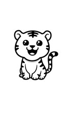 Naklejka premium Striped Joy