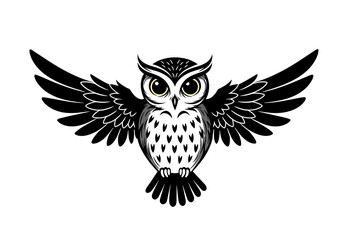 Obraz premium Wings of Midnight Wisdom