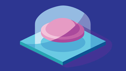 Open condom illustration with transparent background for sexual health and protection concepts