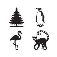 Naklejka premium vector illustration of a bird