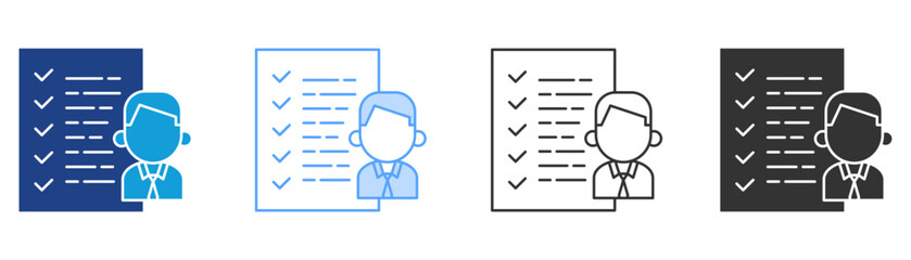 Project Icon Set Multiple Style Collection