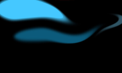 blue smoke on black background