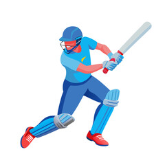 baseball player hitting ball