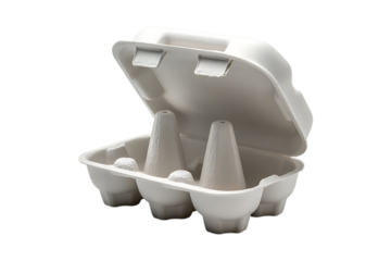 white Colored Egg Cartons Eco-Friendly & Customizable Solutions image transparent background