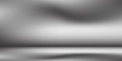 Gray grainy background, black white gradient grayscale abstract monochrome noise texture banner, header cover wallpaper backdrop design