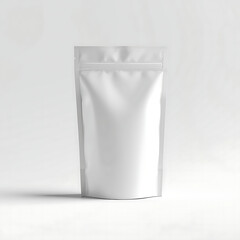 pouch bag mockup on white background