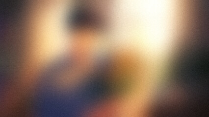 Abstract Blurred Background: Warm Tones and Textured Surface