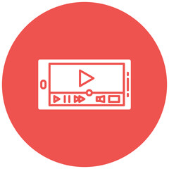 Obraz premium Video Icon