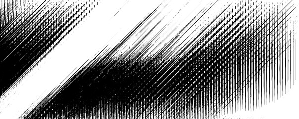 Dynamic op art black and white line design for creative projects