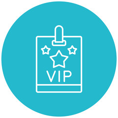 Vip pass Icon