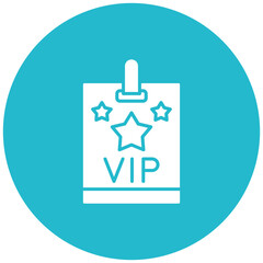 Vip pass Icon